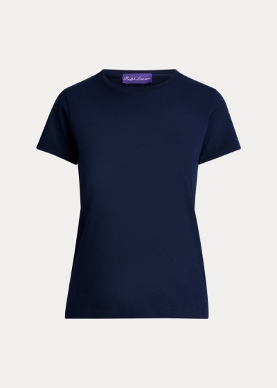 Ralph Lauren Cotton Crewneck T Shirt Dame Danmark (ZWEHJ0367)